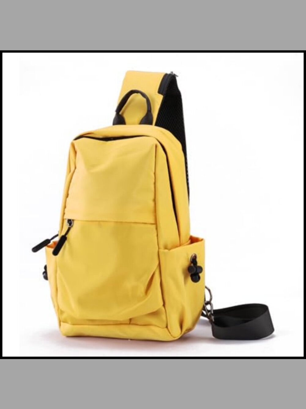 Sling Bag Backpack Water Resistant Nylon Crossbody for Travel